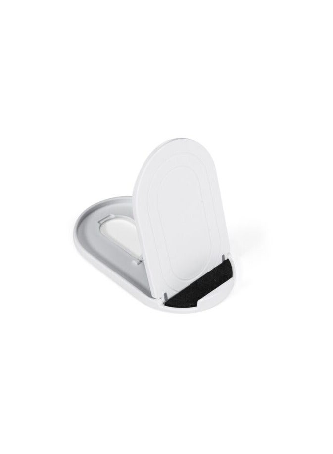 "A mobile phone holder specially designed for landscape mode, providing an ideal viewing angle and high stability for watching, gaming, or calling. Lightweight and easy to carry, it fits anywhere. " - Image 2