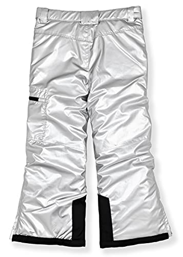 Arctic Quest Insulated Ski and Snow Pants for Boys and Girls Water Resistant Trousers for Kids Metallic Silver - Image 3