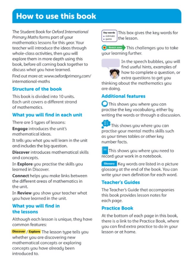 كتاب سلسلة أكسفورد الدولية للمرحلة الابتدائية - الرياضيات، العلوم، الجغرافيا، الحوسبة، التاريخ، الدراسات الاجتماعية - رياضيات المرحلة الابتدائية، المستوى الثاني، كتاب الطلاب - Image 4