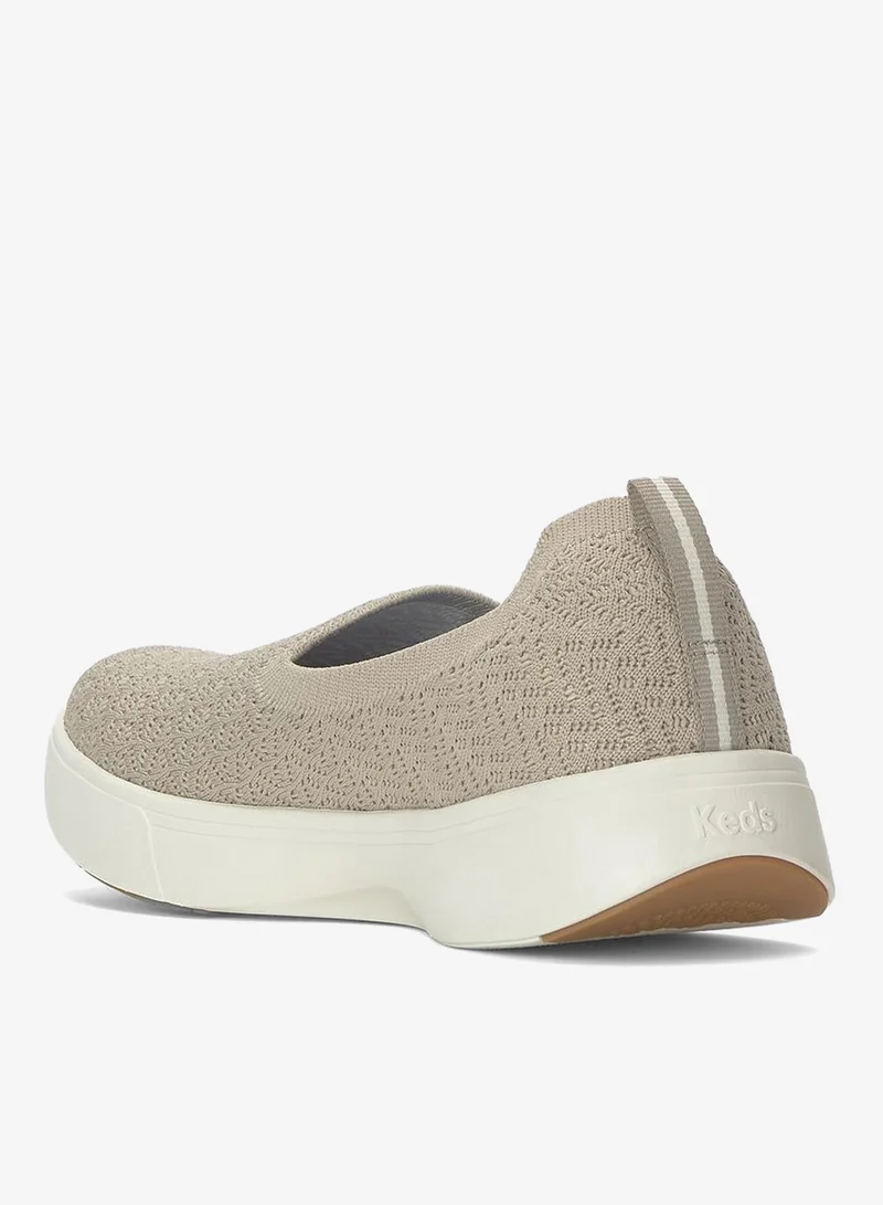 Keds Taupe/Egret Keds Women's BlissWalk Loafer Athletic Loafer Taupe for Women | Best Price UAE