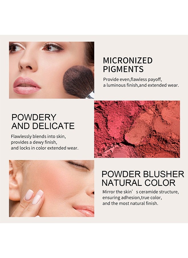 maffick - Floral Flush-6 Color Blush Palette, Eyeshadow Palette, Matte Pearl Finish for Diversified Vibrant Looks #01 - Image 1