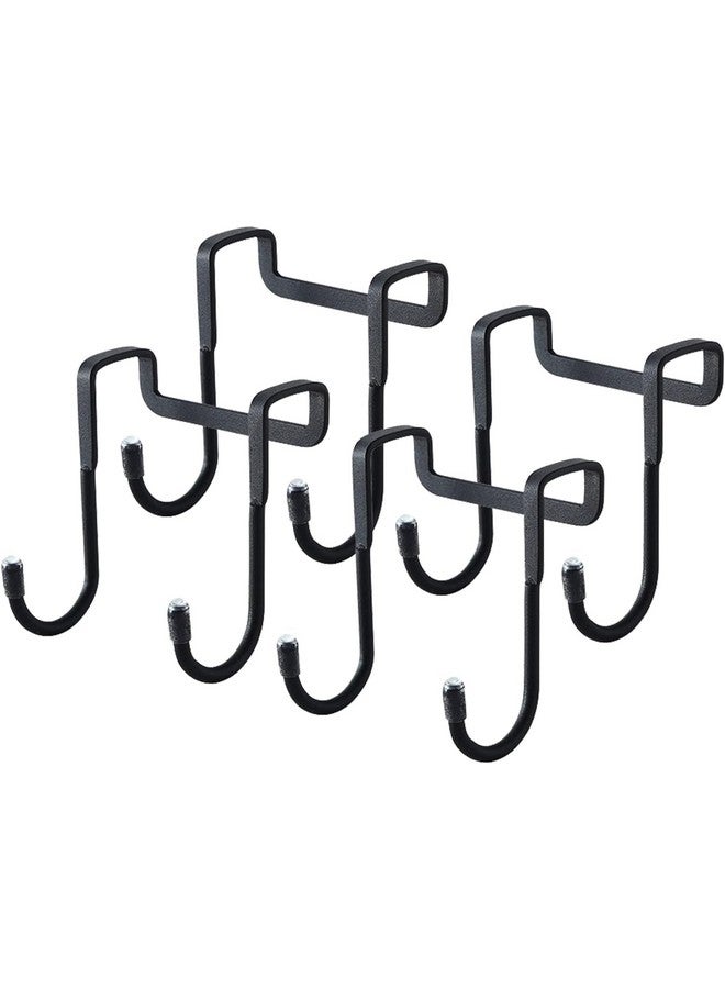 Boniry 4 Pcs Stainless Steel Over-The-Door Hooks - Heavy Duty S-Shaped Hangers for Clothes and Cabinet Organization - No Drilling Needed - Image 1