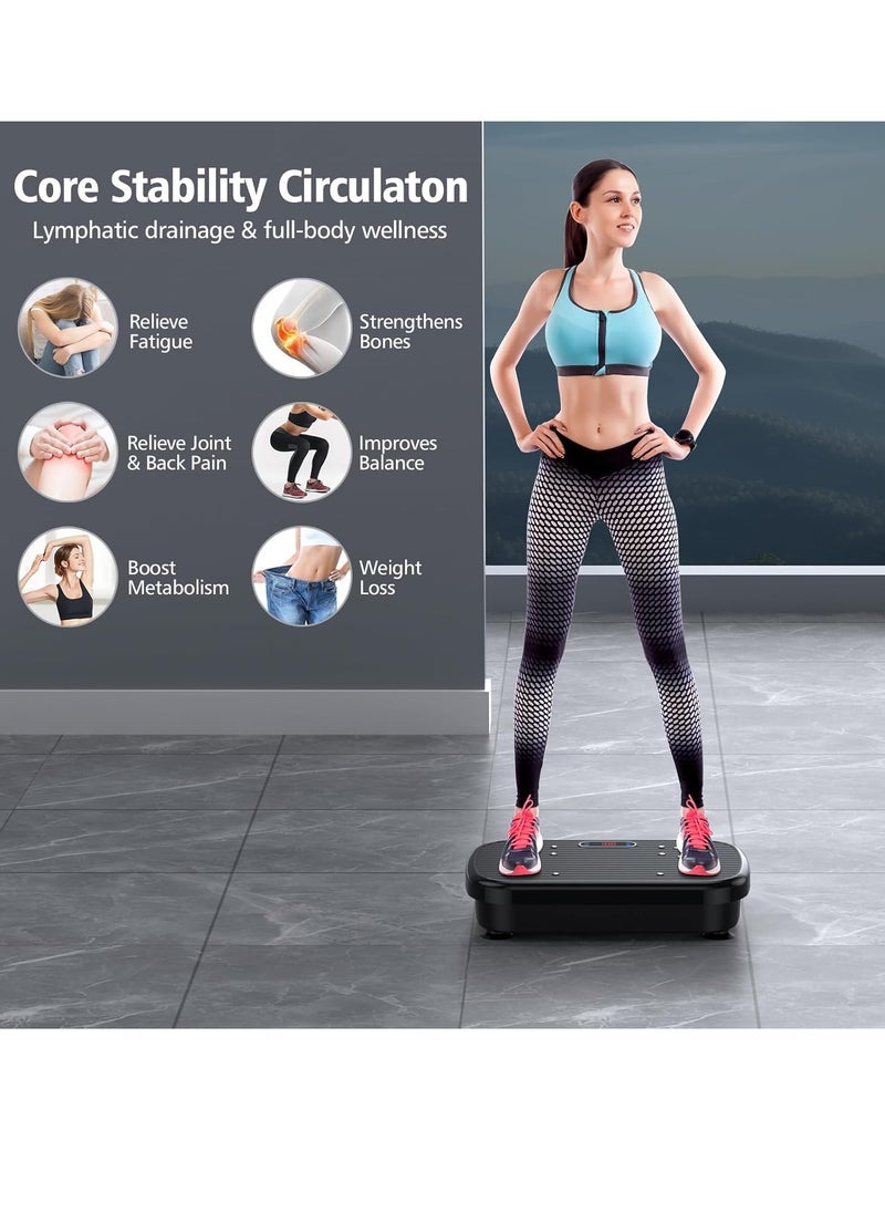 Vibration Plate Exercise Machine, Power Waver Vibration Plate Platform for Lymphatic Drainage Whole Body Vibration Plate Machine Helps Weight Loss Shaping Toning Wellness Home Gyms Workout - pzsku/ZDAD8B3498E073EFCD1C7Z/45/_/1725872678/30e7e715-23f0-48c6-93c4-15cb8bb11edf