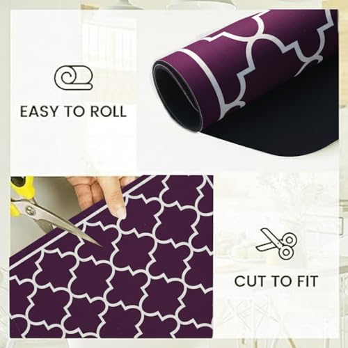 Home-Cloud HomeCloud Dish Drying Mat for Kitchen Counter Hide Stain Super Absorbent, Non-Slip, Heat-Resistant, Great for Dishes, Rack Pad, Kitchen Counter, Coffee Maker, Coffee Bar Items (Wine, 40x50cm) - Image 5