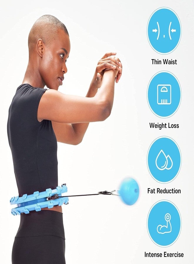 KRIPESH Weighted Hoop Extra Links - 5 Extension Knots for Smart Weighted Hoop - Plus Size Accessories for Hula Hoop - Ideal for Fitness Exercise - Image 5