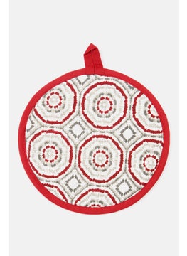 Sttelli Hypnotic Potholder 23 D cm, Maroon Combo  - Image 1