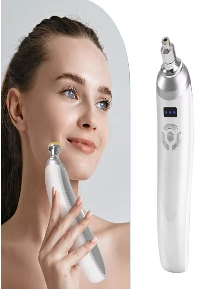 Microdermabrasion Machine, Rechargeable Suction Microdermabrasion Facial Device with 9 Pieces Diamond Dermabrasion Accessories for Professional Skin Care Salon Home Use - Image 1