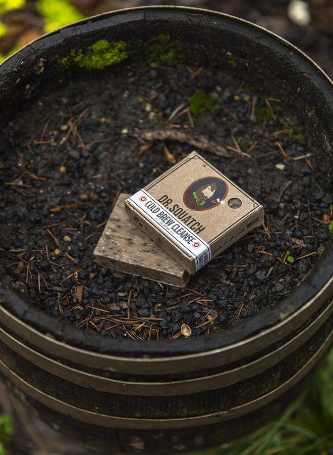 Dr. Squatch Cold Brew Cleanse Coffee Soap Bar - Blend of Shea Butter, Salt, Kaoilin Clay, and Some Top Notch Coffee Beans - Organic Handmade in USA - Image 5