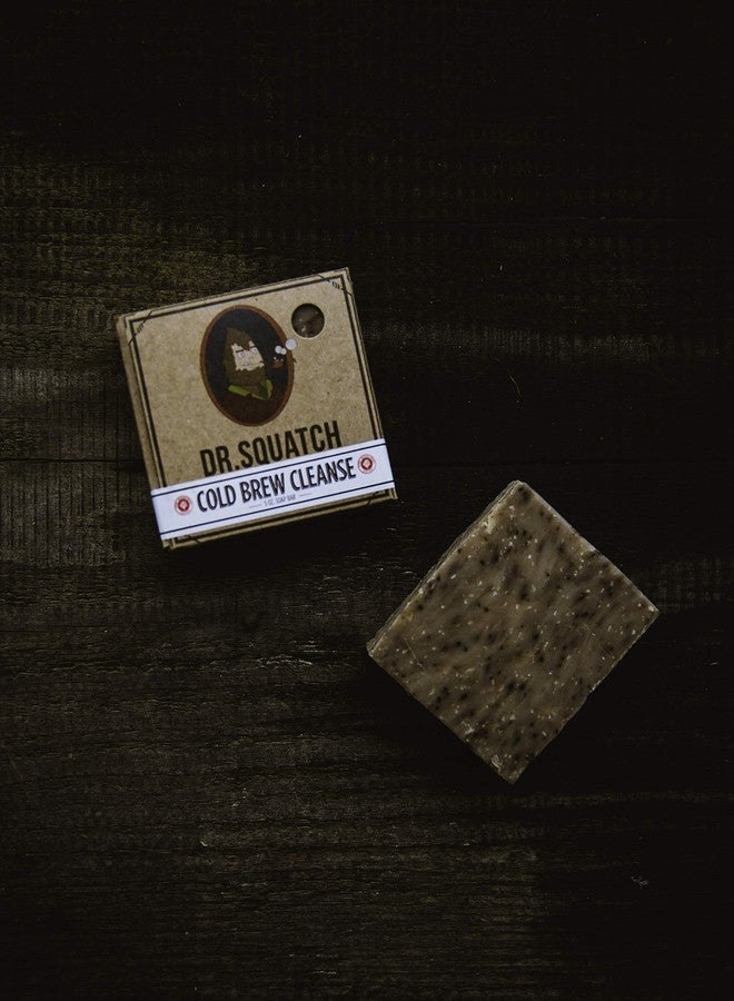 Dr. Squatch Cold Brew Cleanse Coffee Soap Bar - Blend of Shea Butter, Salt, Kaoilin Clay, and Some Top Notch Coffee Beans - Organic Handmade in USA - Image 2