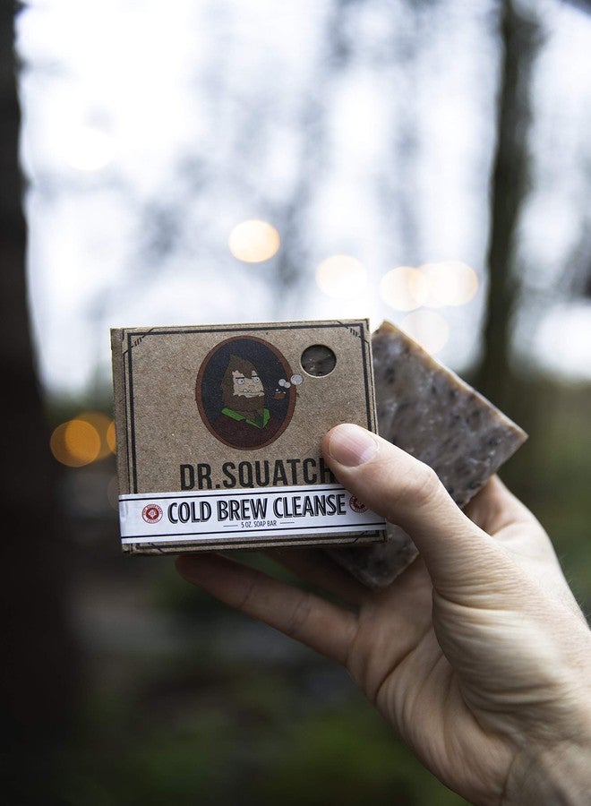 Dr. Squatch Cold Brew Cleanse Coffee Soap Bar - Blend of Shea Butter, Salt, Kaoilin Clay, and Some Top Notch Coffee Beans - Organic Handmade in USA - Image 4