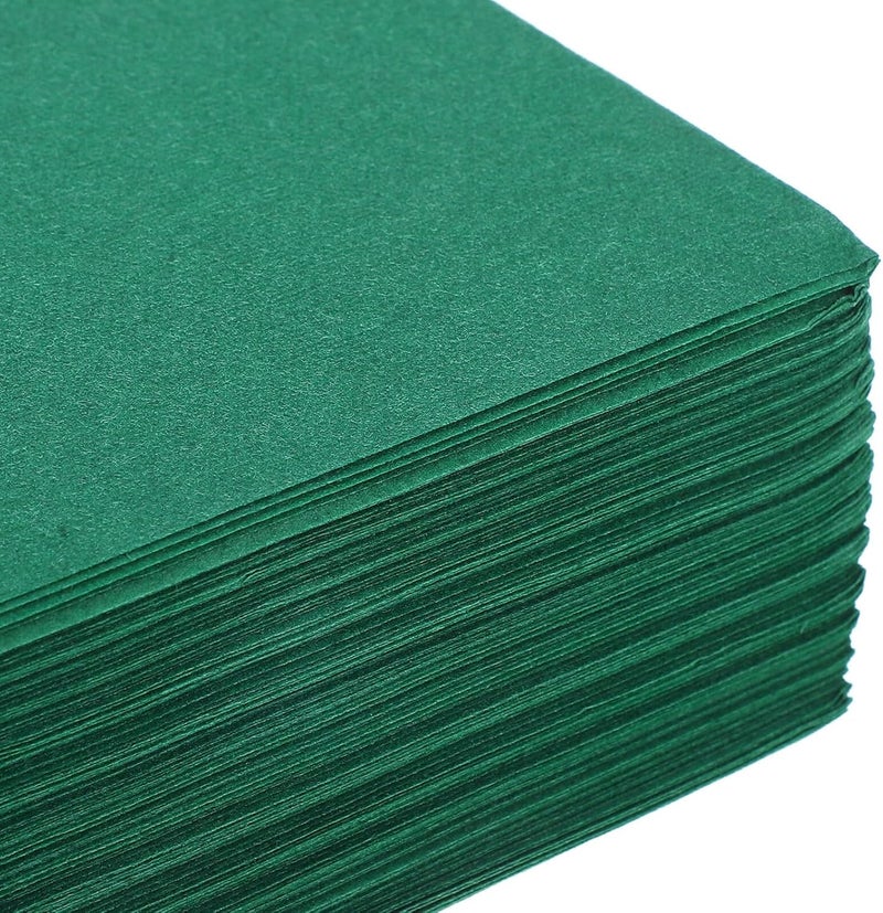 Vaguelly 25pcs Green Disposable Paper Napkins Linen-like Absorbent Hand Towels for Wedding Party Dinner Soft Guest Napkins for Bathroom Kitchen Events - Image 3