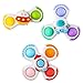 ALASOU 3PCS Pop Suction Cup Spinner Sensory Airplane Travel Toys for 1 Year Old Boy Girl Infant ToddlersNovelty Spinning Tops 12 18 Months1 2 Year Old Boy Birthday GiftBaby Bath Toy Kids Ages 13 - Image 3