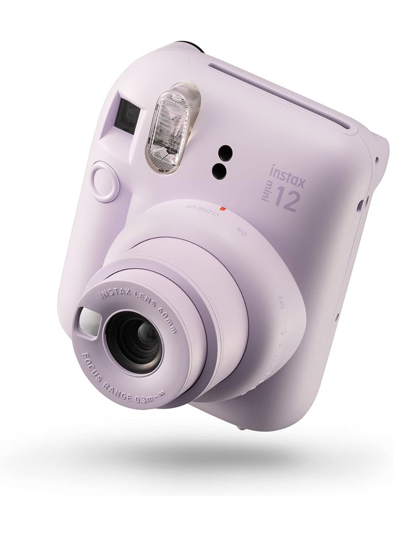 فوجي كاميرا فوجي فيلم إنستاكس ميني 12 الفورية – صور ساطعة تلقائياً ووضع "كلوس-أب" المتطور مع مرآة سيلفي - Image 4