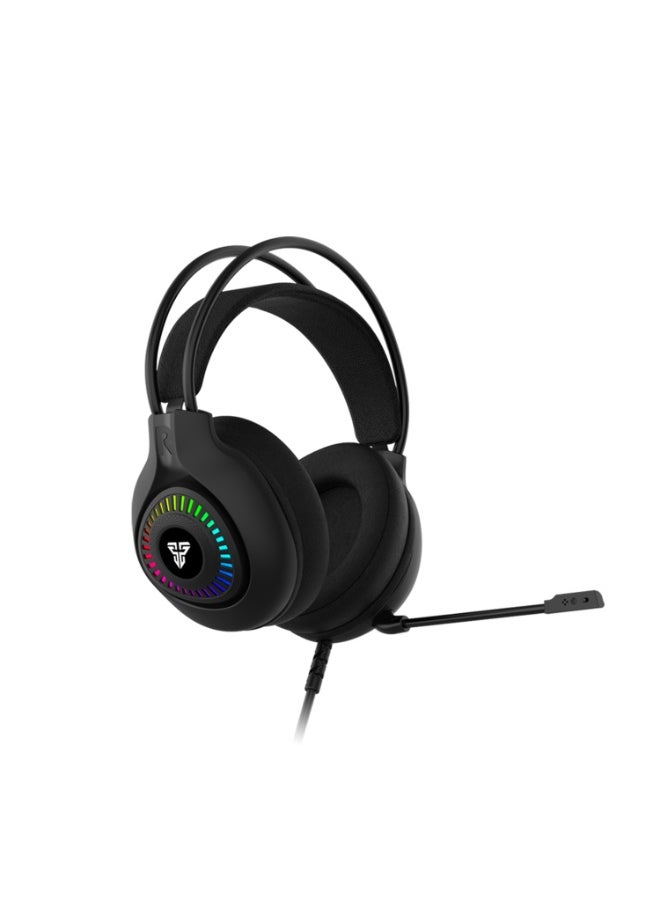 سماعة الألعاب أوربت HG25 RGB باللون الأسود