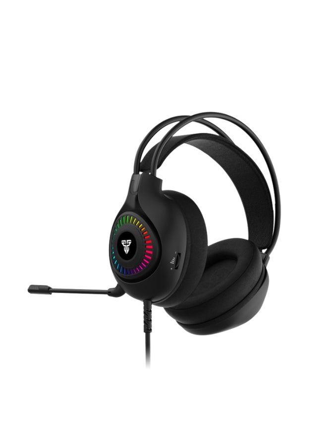 سماعة الألعاب أوربت HG25 RGB باللون الأسود