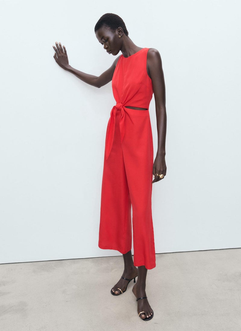 MANGO Casual Lana Playsuit - Image 1
