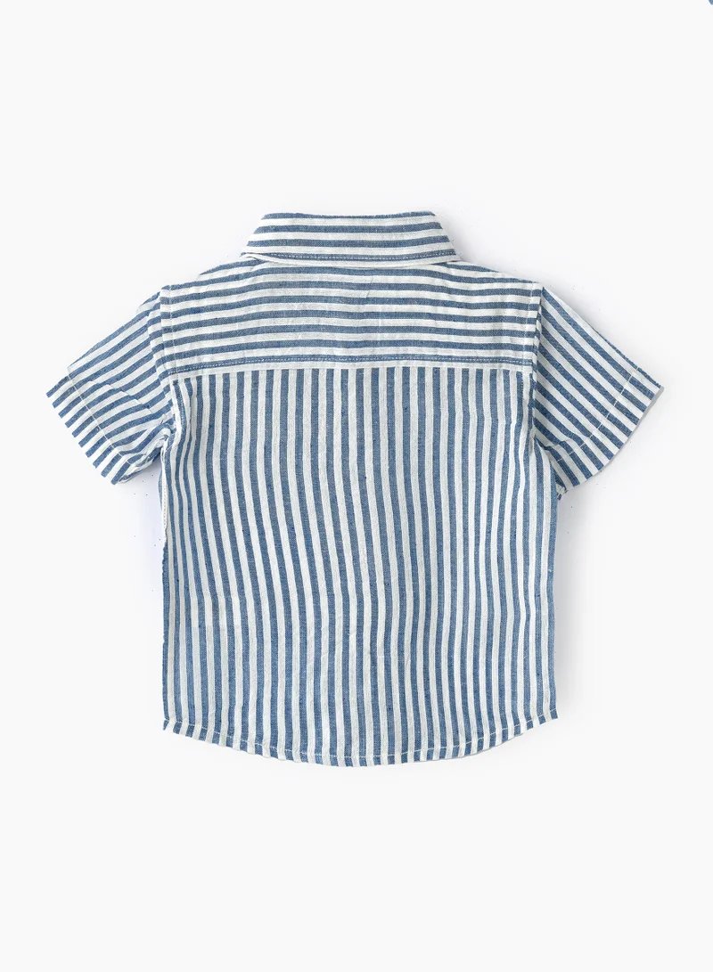 JAM Boys Woven Cotton Striped Shirt