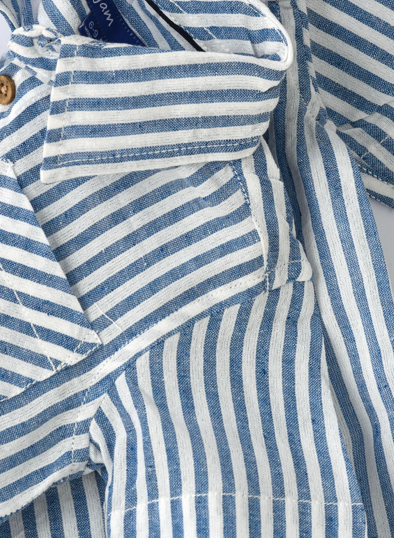 JAM Boys Woven Cotton Striped Shirt