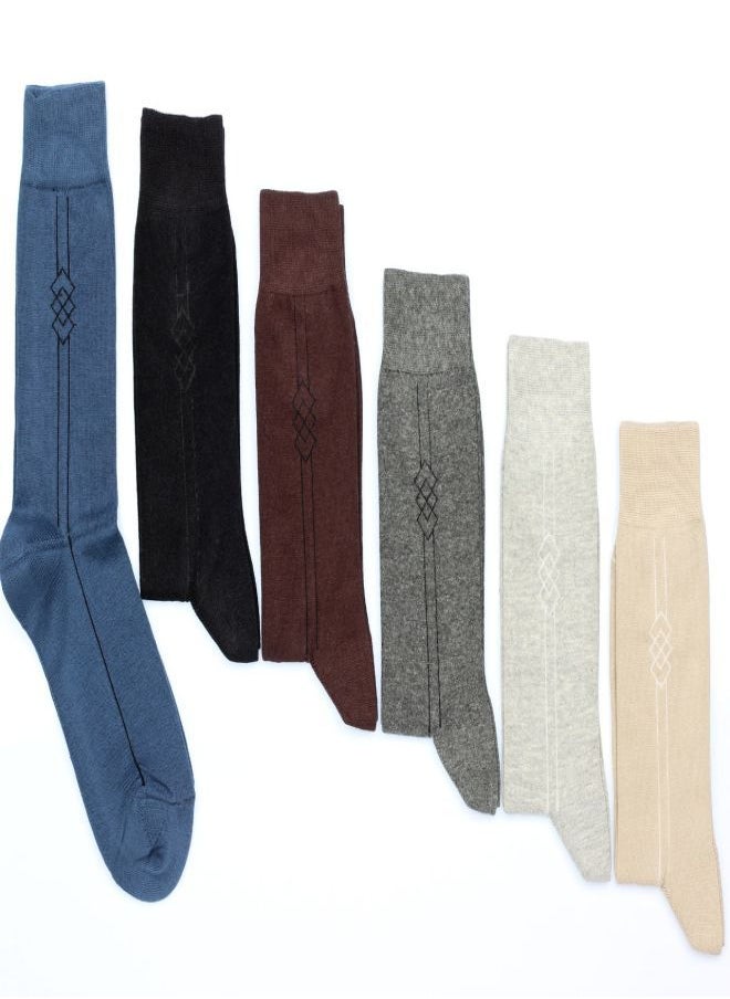 Fatah - Bundle Of 2 Soft Cotton Classic Socks For Men - Image 1