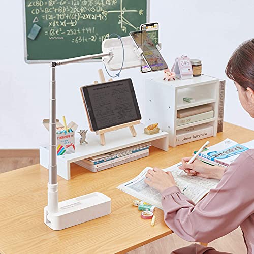 beyonday Foldable Phone Holder for Recording, Selfie Stand with Rechargeable LED Light&Wireless Remote Control 360° Rotatable Retractable Phone Stand for Video Recording/Live Streaming/Online Teaching - Image 2