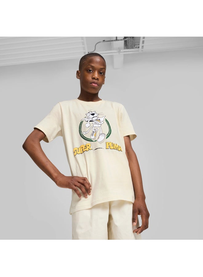 PUMA SUPER PUMA Graphic Tee I B - Image 3