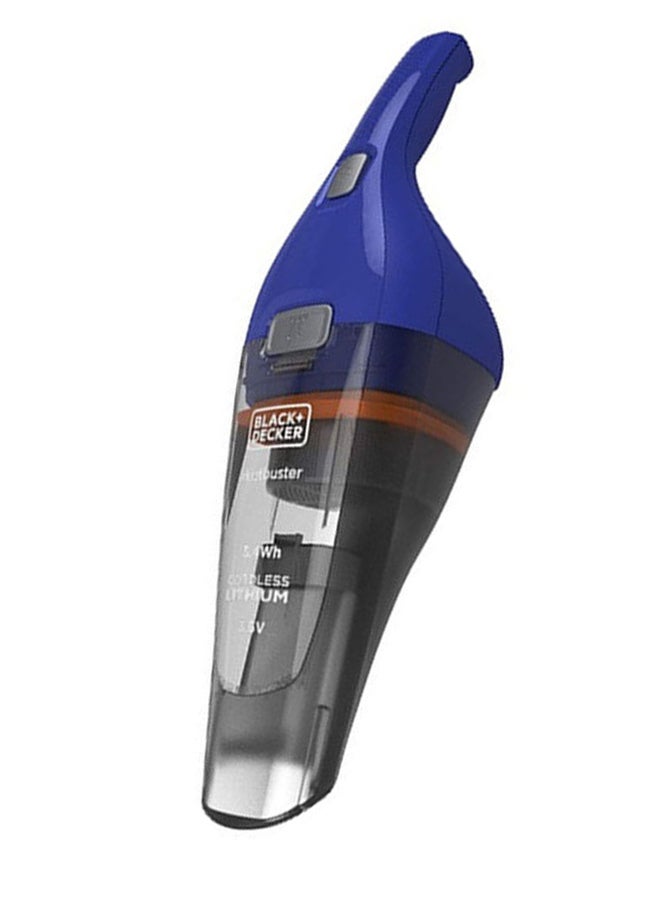 BLACK+DECKER Cordless Dustbuster With Lithium Ion Battery 3.6V NVC115WA-B5 Blue/Grey - Image 5