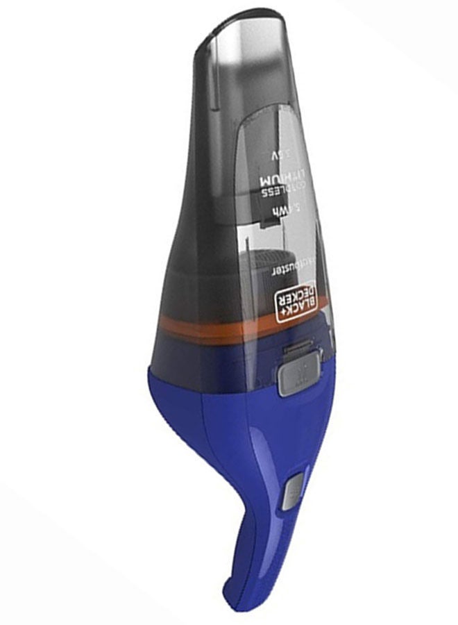 BLACK+DECKER Cordless Dustbuster With Lithium Ion Battery 3.6V NVC115WA-B5 Blue/Grey - Image 3