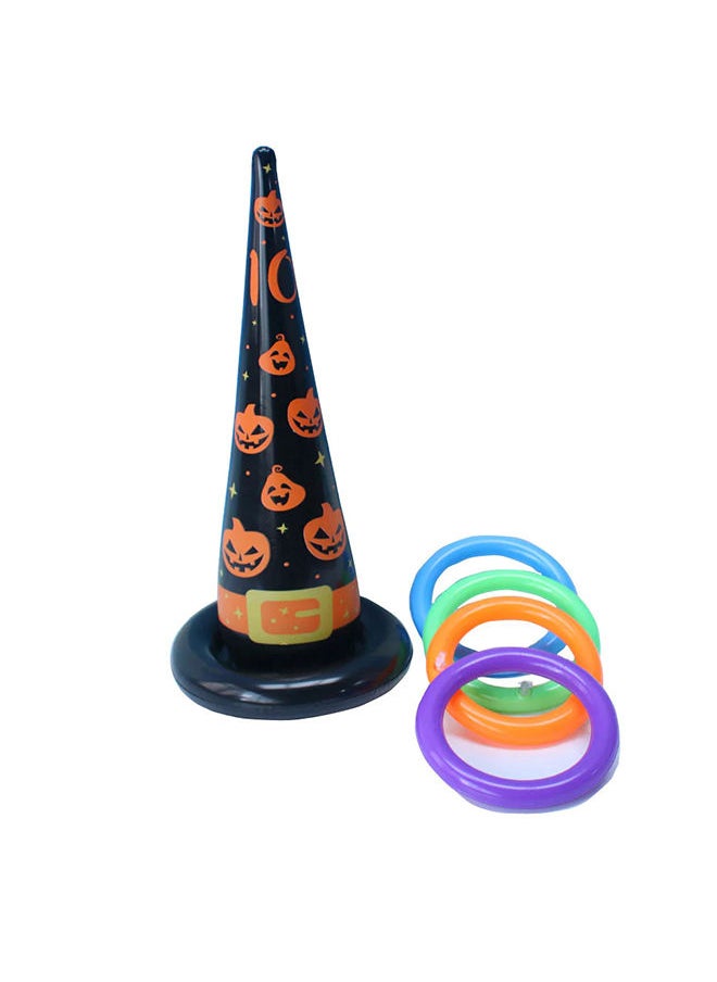 Mad Costumes Witch Hat Ring Toss Game Halloween Decoration  - Image 1