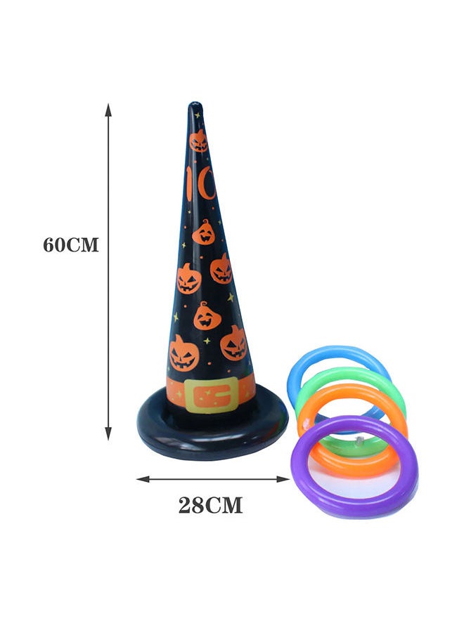 Mad Costumes Witch Hat Ring Toss Game Halloween Decoration  - Image 4
