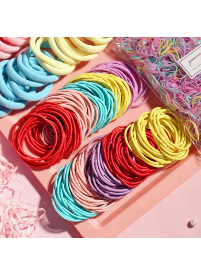 YANRONG - 1159PCS Hair Accessories for Woman Set Seamless Ponytail Holders Variety Hair Scrunchies Hair Bands Scrunchy Hair Ties For Thick and Curly (Multicolour) - Image 1