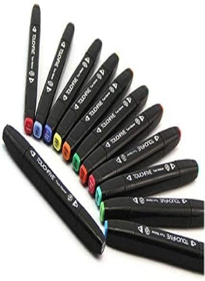 Touch 10 Pcs Twin Marker Set (Assorted Color)  - Image 1