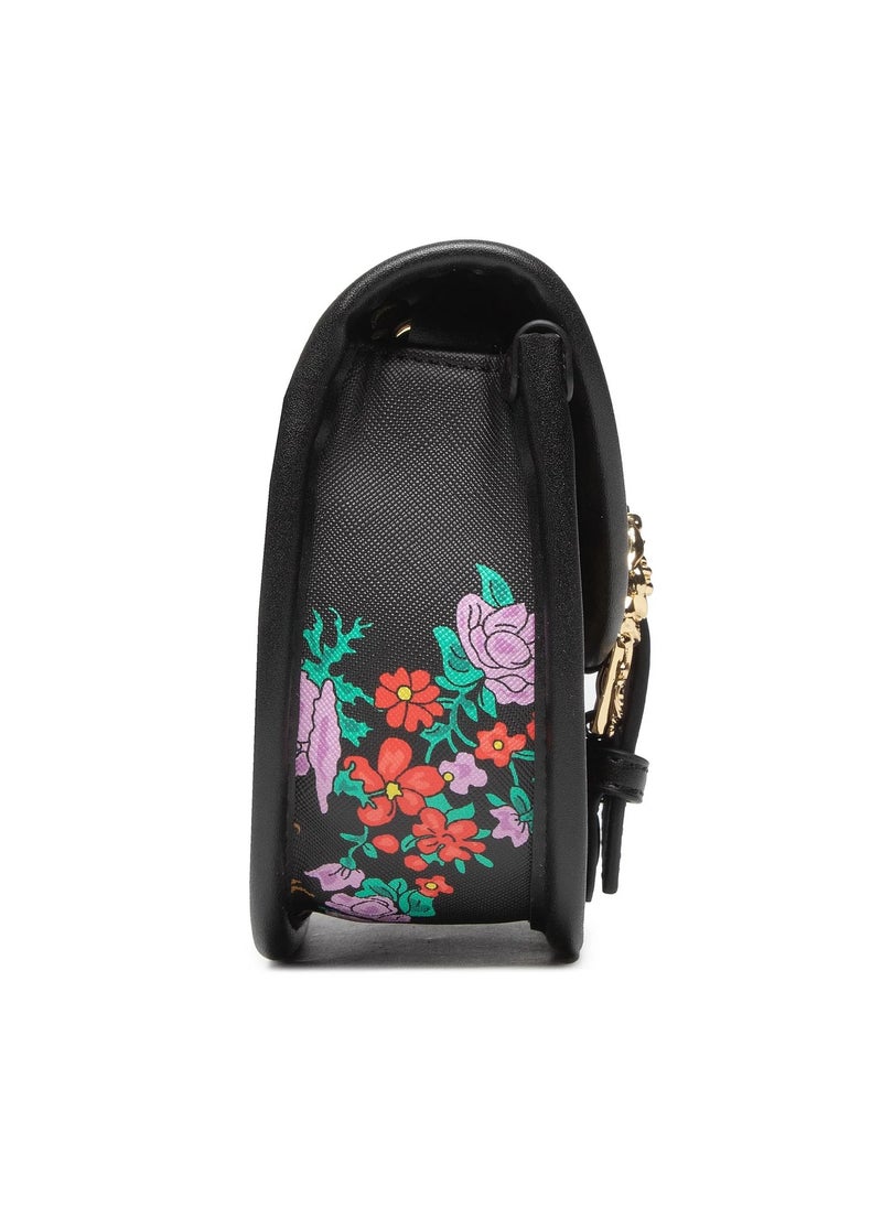 Versace Jeans - Versace Crossbody Saddle Bag - Black - Image 1