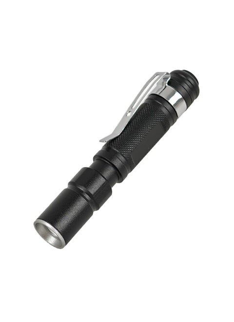 smars Pen Sized Mini Flashlight Pocket Clip Torch with Adjustable Focus for Doctors Medical penlight