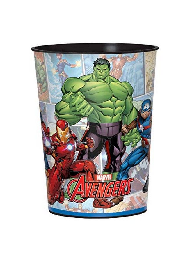 Amscan Marvel Avengers Plastic Favor Cup 16 Oz. ; Multicolor ; 1 Pc. - Image 1