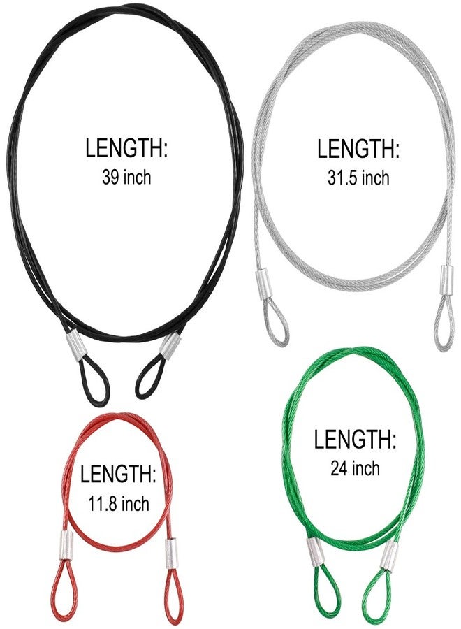 دانزي إكس قفل معتمد من إدارة أمن النقل من دانزيكس، و4 ألوان من حبل الأمان المصنوع من الفولاذ المقاوم للصدأ، وقفل أمتعة سفر مركب بثلاثة أقراص مع كابل أمان للحبل لحماية أحجام مختلفة من الحقائب والأمتعة - أزرق غامق - Image 3