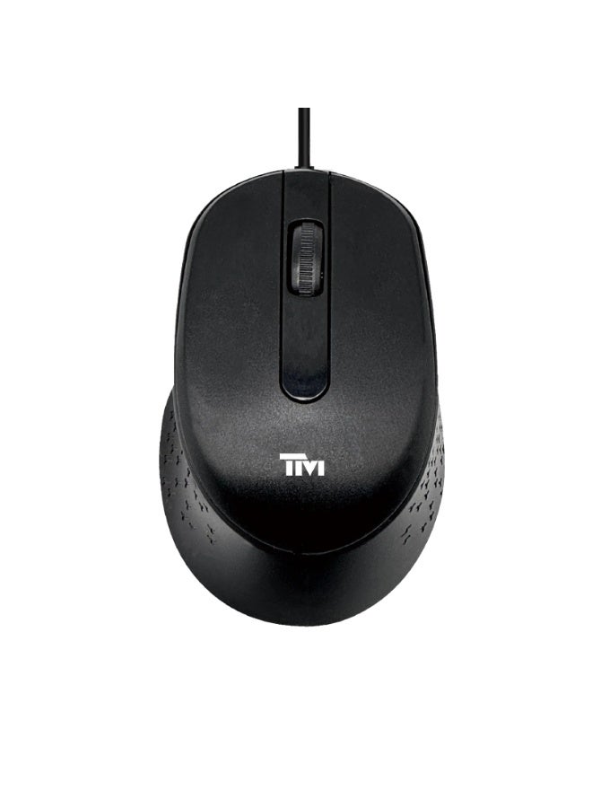 Twisted Minds K12 Kavara Series 2in1 Combo Wired Mode Lightweight - Black - (English / Arabic) Layout - TM-COMB-K12 - Image 4