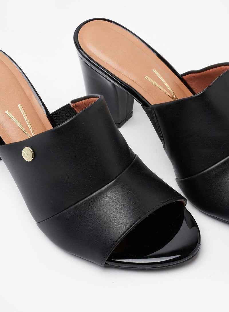 VIZZANO Mid Heels Sandals for Women – Sling Back Heel Sandals for Girls with Ankle Strap - Image 4