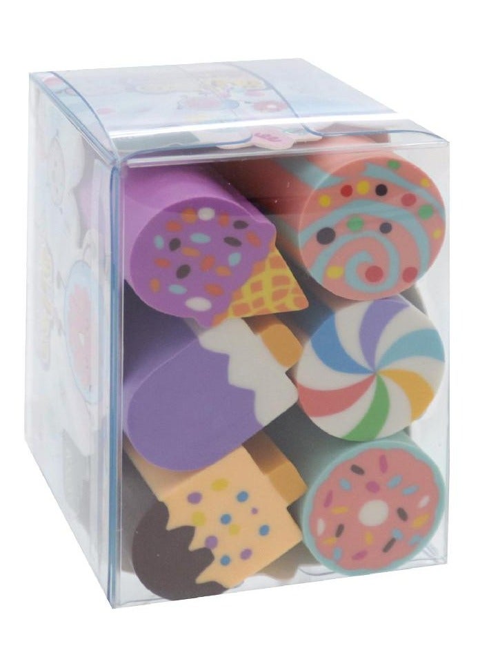 روكو مٹانے والا ربڑ میٹھے کا پیٹ باکس ڈیزائن مخلوط رنگ - Image 1