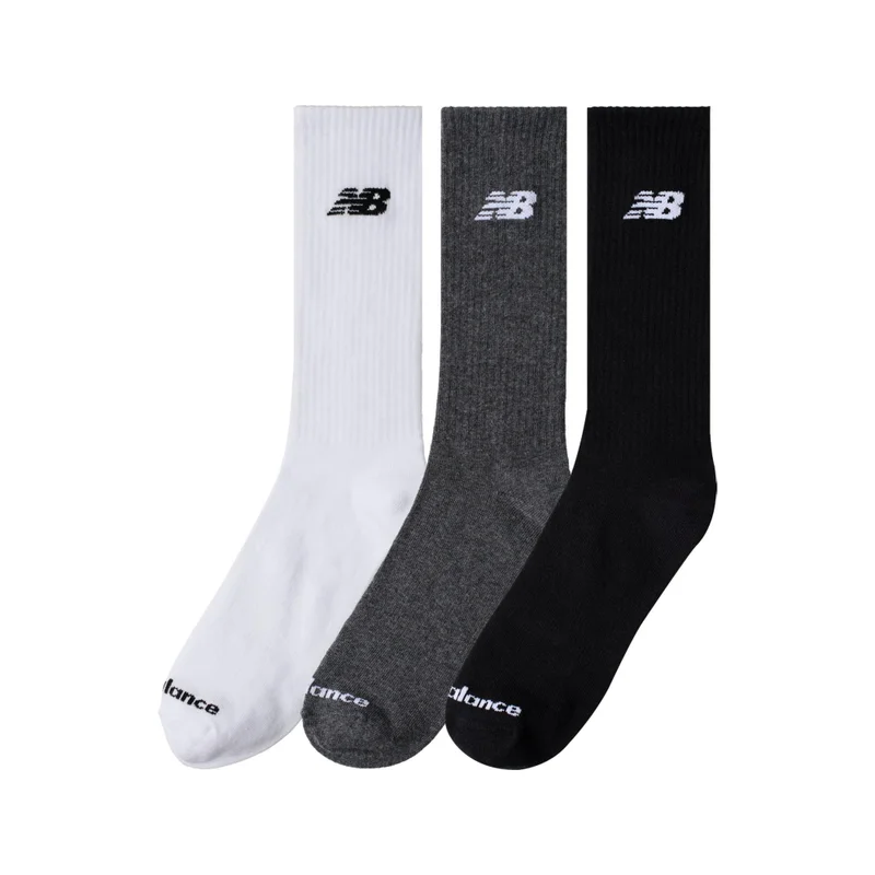 نيو بالانس Unisex Lightweight Crew Socks 3 Pack