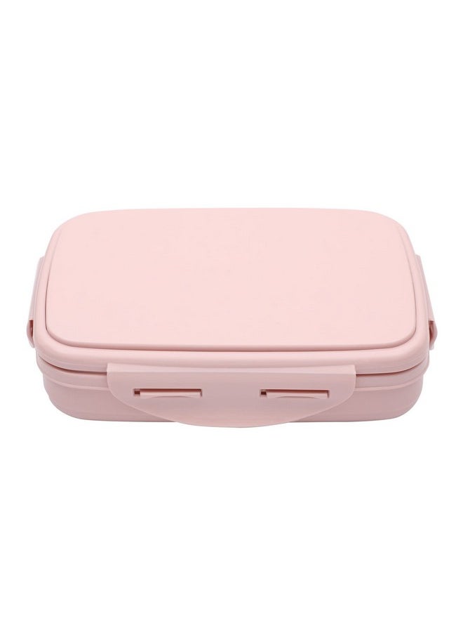 JAYPEE JAYPEE Stainless Steel Insulated Lunch Box Wavesteel Sr. Pink, 600 ml, Airtight Tiffin Box for School Kids |Spillproof with Silicon Seal |Food Grade | BPA Free  - Image 1