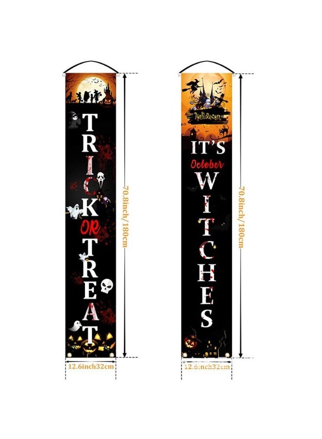 NIBEMINENT Outdoor Halloween Ghost Door Curtain Decoration