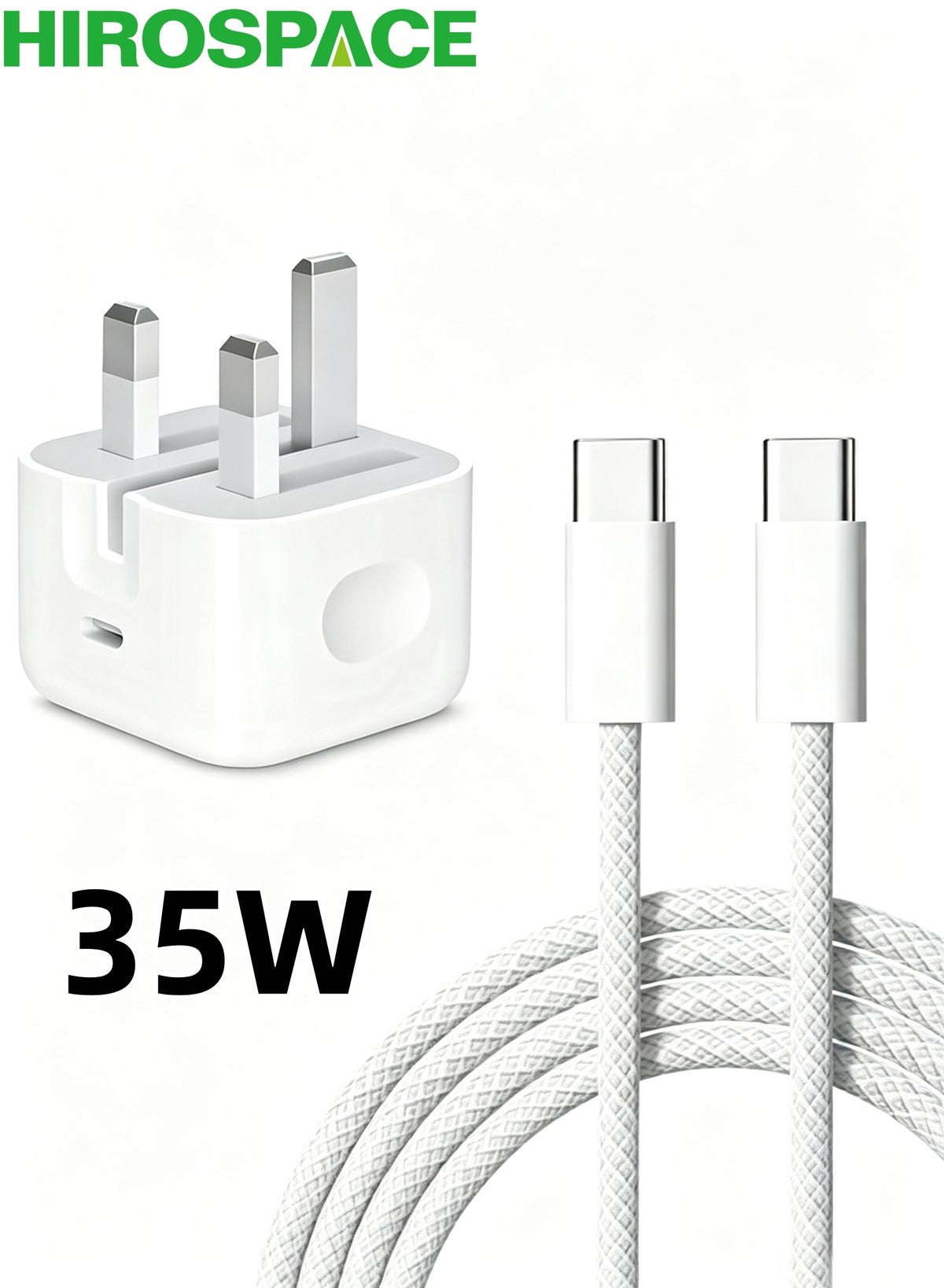 hirospace Hirospace usb-c Fast Charger For iPhone 17 16 15 35W ZDADAB96774A711D06E31Z