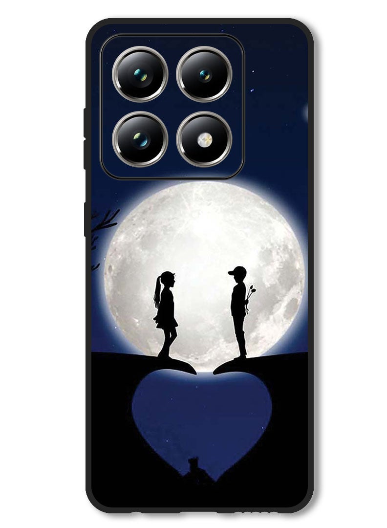 Theodor Case Compatible with Xiaomi 14T Protection Shockproof Bumper Cover Lovers On Hill - Image 1