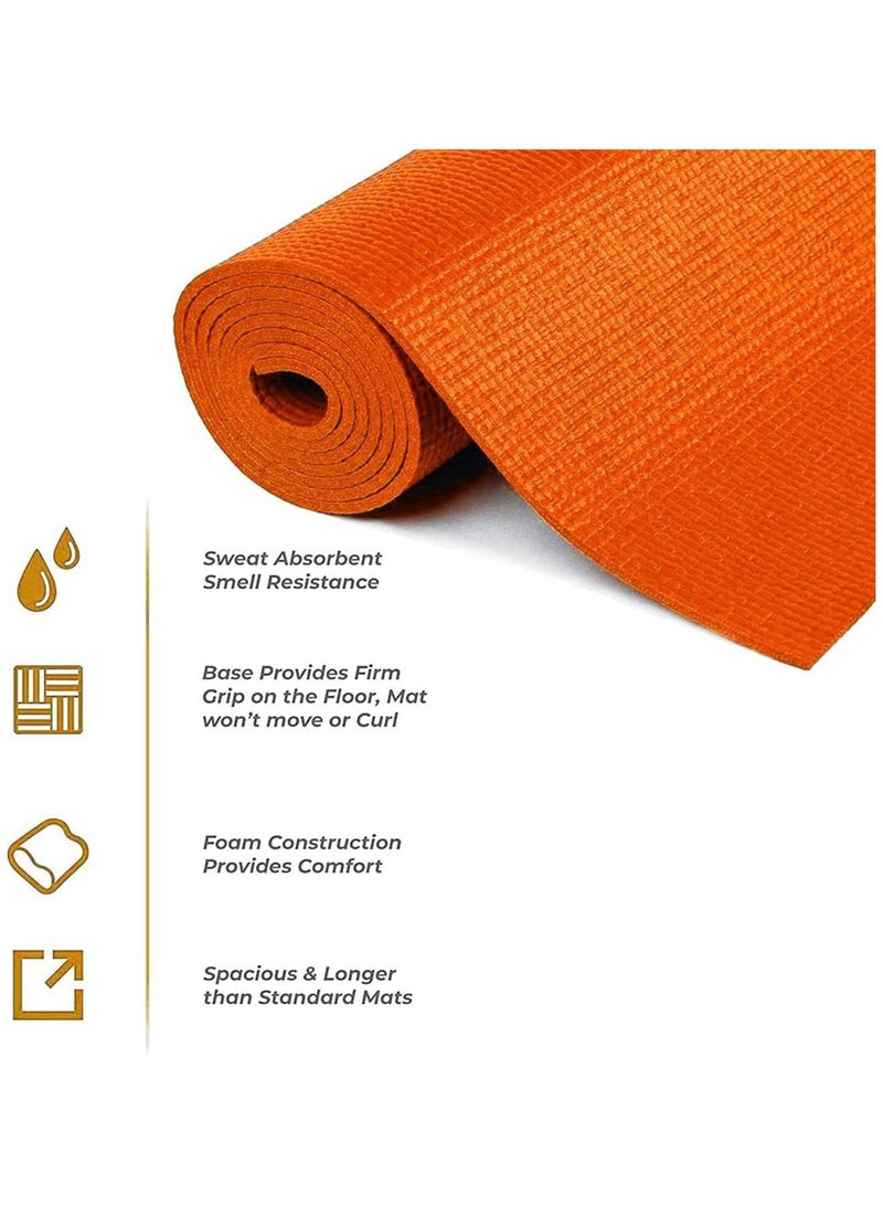 Generic Ultimate Premium Yoga Mat 6mm Thick Non-Slip Yoga Mat with Carrying Bag Included Ideal for High-Intensity Interval Workouts, Pilates, Yoga and Many Other Home Workouts  - Image 5