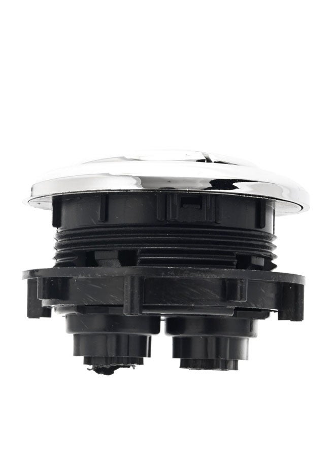 Toilet Flush Button - 48mm - Dual Push Button with Threaded Rods, Universal Replacement for Standard Toilet Cistern Lids and Dual Flush Systems - for Bathroom Repair, Maintenance, and Upgrades - Image 3