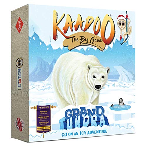 KAADOO Grand Tundra | Premium Boardgame | Journey into the ICY Arctic Circle | Educational Adventure Safari Game for Kids 6+ & Family-Made in India(2-4 Players) - Image 1