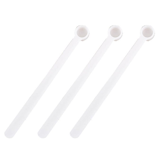 30 PIECES 250 MILLIGRAM MINI MEASURING SPOONS MICRO 120 TEASPOON MICRO SCOOPS MINI SCOOPS MEASURING SPOONS TINY SCOOPS FOR MEASURING COSMETICS POWDERS SEASONING WHITE