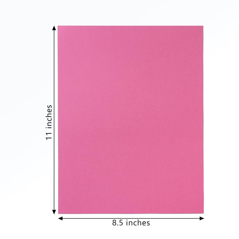 Topeen 30 Sheets 8.5x11 Color Tones Cardstock Paper 250GSM Thick Paper Cards for Birthday Party, Invitations and DIY Crafts Decoration (Pink) - Image 2