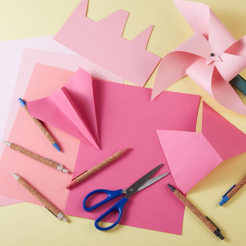 Topeen 30 Sheets 8.5x11 Color Tones Cardstock Paper 250GSM Thick Paper Cards for Birthday Party, Invitations and DIY Crafts Decoration (Pink) - Image 5