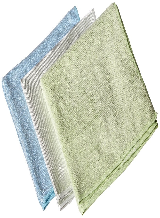 MUkitchen 6650-1100 Microfiber Cleaning Set, 14 x 14-in, 3-Pc - Image 1